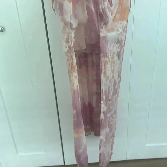 YFB Young Fabulous & Broke Sheena Tie Dye Maxi Dress Small - Picture 6 of 11